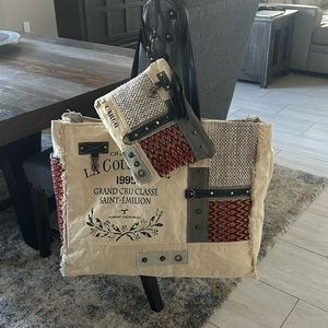 Myra bag weekender and wristlet set!!!